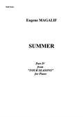 Summer. No.4 from 'Four Seasons' for Piano