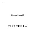 Tarantella for Trumpet-Piccolo, Strings and Percussion – Violas