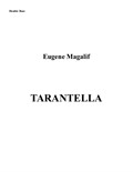 Tarantella for Two Trumpets, Strings, Castanets and Tambourine – Double Bass