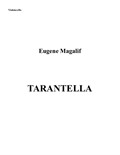 Tarantella for Two Trumpets, Strings, Castanets and Tambourine – Violoncello